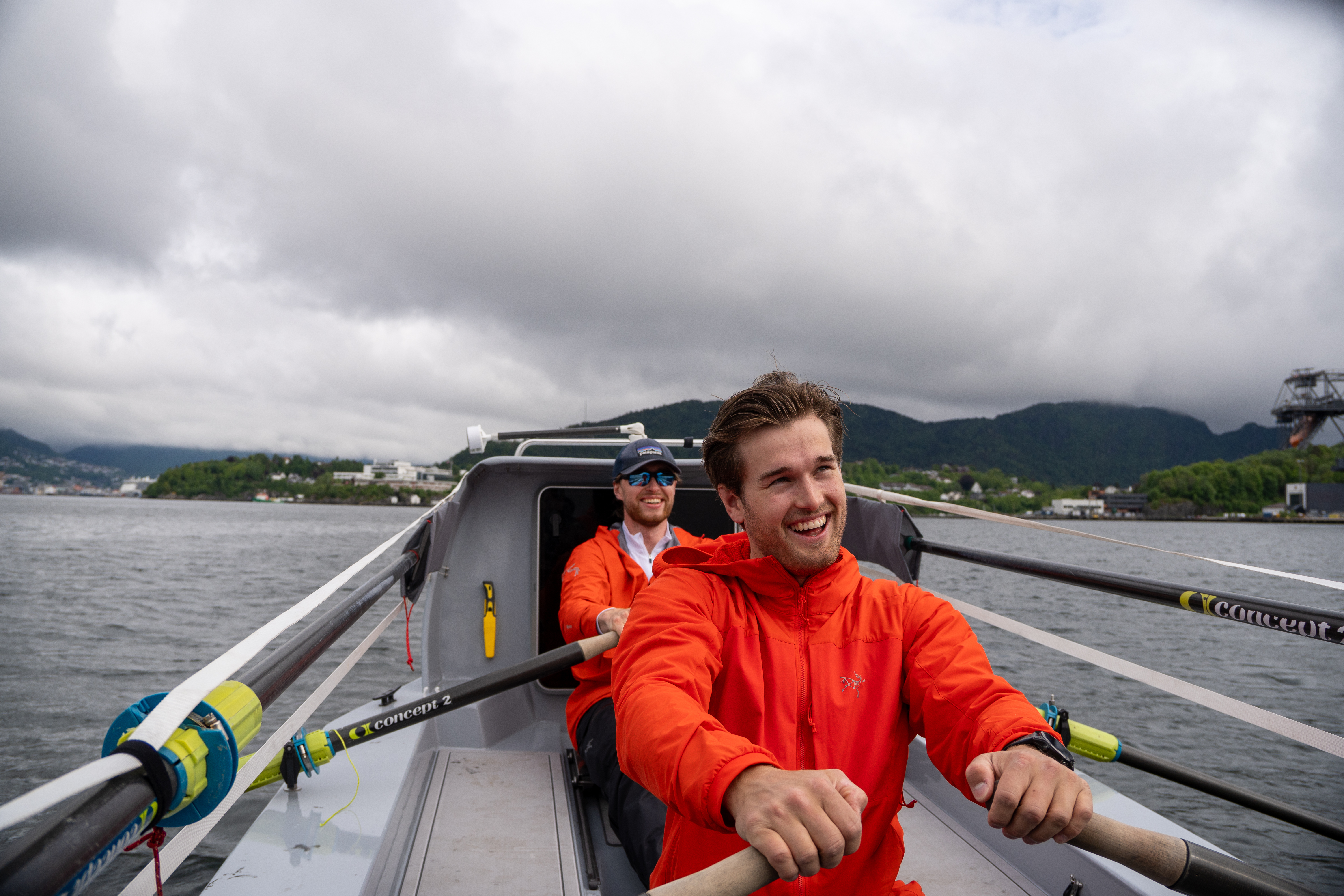 Row for Ukraine - kadetter fra Sjøkrigsskolen