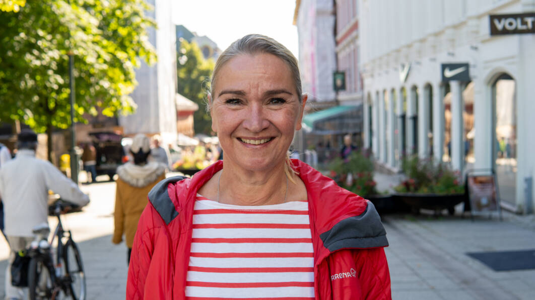 Grete Sandmann (57) er ny ansatt i Befalets Fellesorganisasjon (Foto: Øyvind Førland Olsen/Offisersbladet).