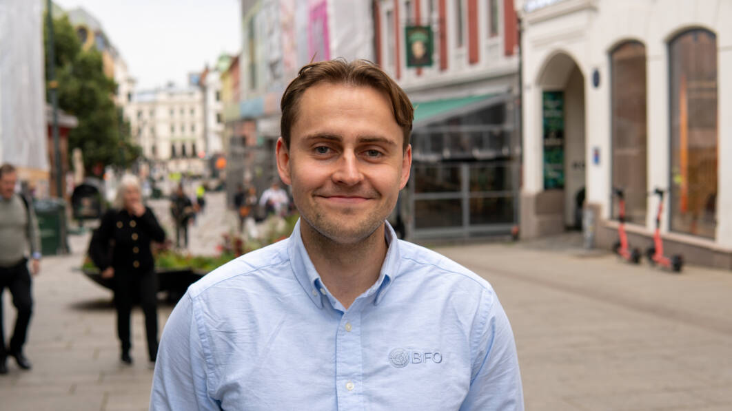 Ved å engasjere seg i en fagforening i Forsvaret utøver man derfor det vi alle i Forsvaret er satt til å forsvare - demokratiet, skriver hovedtillitsvalgt i Luftforsvaret Nikolai André Valvik (Foto: Øyvind Førland Olsen/Offisersbladet).