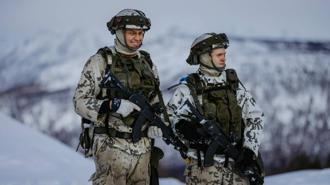 Finland ble en del av NATO i 2023. Det skyldes i all hovedsak Russlands angrep på Ukraina i 2022, sier Morten Jentoft. Her ser vi finske soldater under øvelse Joint Viking i Norge (Foto: Ole-Sverre Haugli/Offisersbladet).